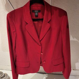 Cherry Red Blazer